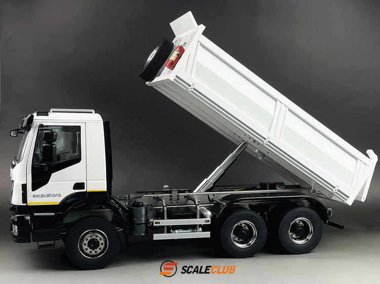 Scaleclub 1/14 full metal Iveco 6x6 hydraulic dump truck RTR to play
