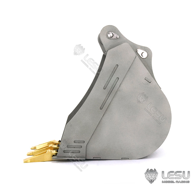 LESU 1/14 Engineering Hydraulic Excavator CAT 374F Modified Quick Release Narrow Bucket Attachment
