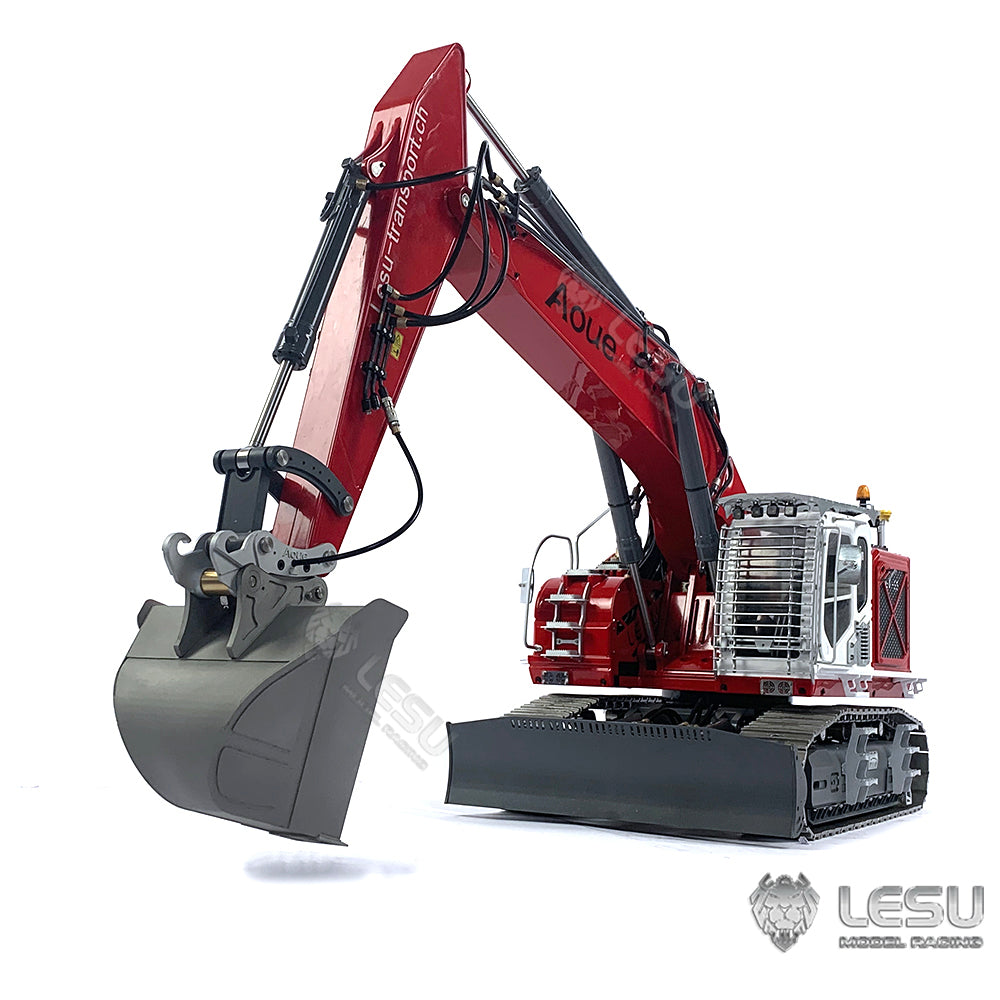 LESU 1/14 Engineering Machinery Model Excavator ET35 Modified Quick-Removal Metal Trapezoidal Bucket Attachment