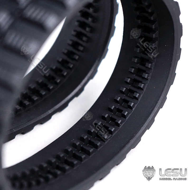 LESU 1/14 Simulation Model Engineering Crawler Bobcat Skid Steer Loader Rubber Track Strip