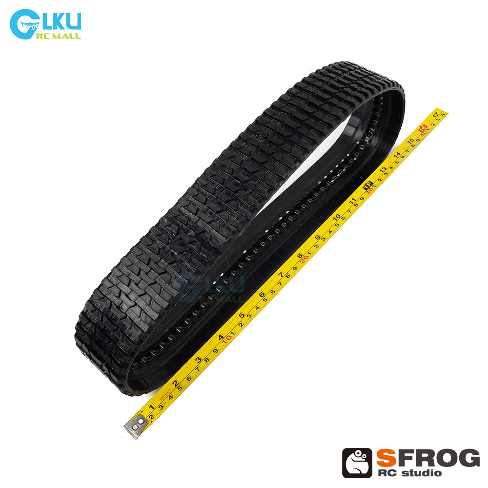 SFROG 1/14 T14 crawler dump truck rubber tracks 1 pair