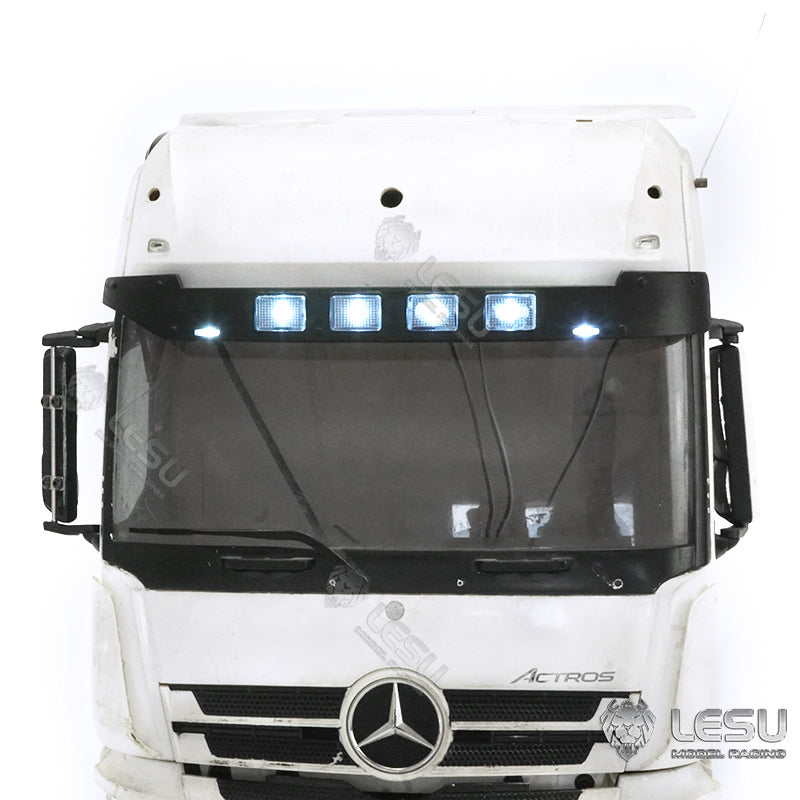 Lighting set LESU S-1305-B suitable for 1/14 RC Tamiya traction truck engineering vehicle model visor DIY modification parts
