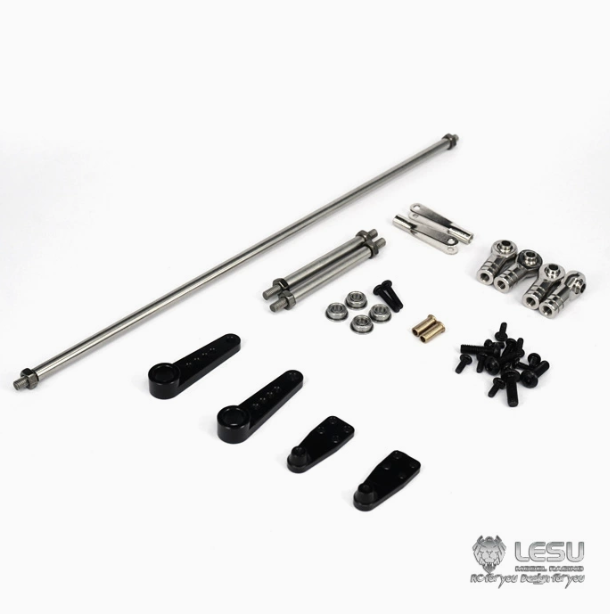 1/14 Mud tractor axle 8X8 linkage steering tie rod G-6020 RC remote control car model LESU