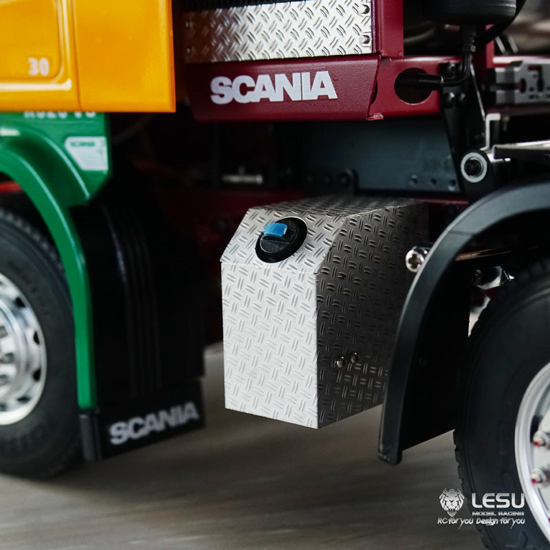 LESU G-6138 1/14 truck model simulation metal urea tank decoration accessories Tamiya traction truck model upgrade modification
