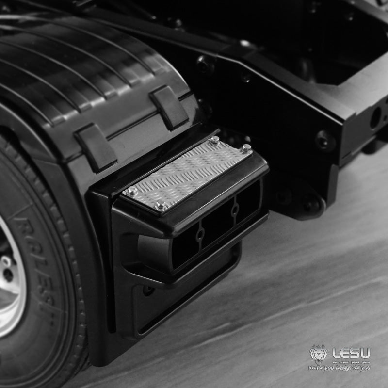 1/14 truck metal sticker G-6176 Tamiya tractor remote control toy rear taillight decorative plate model LESU