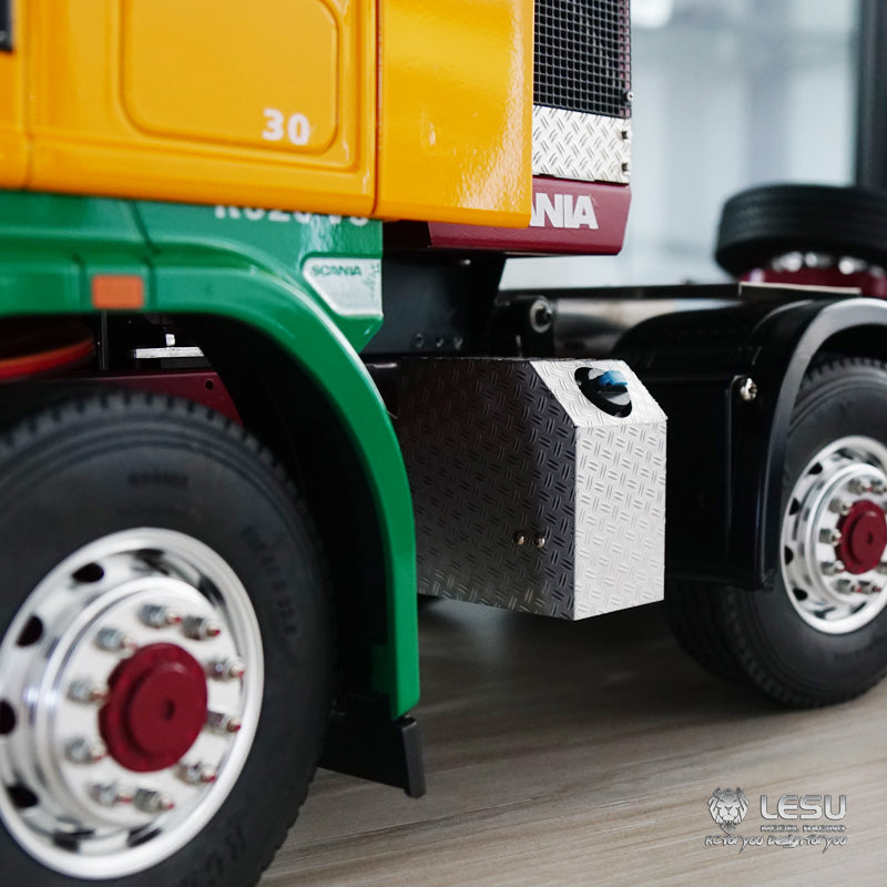 LESU G-6138 1/14 truck model simulation metal urea tank decoration accessories Tamiya traction truck model upgrade modification