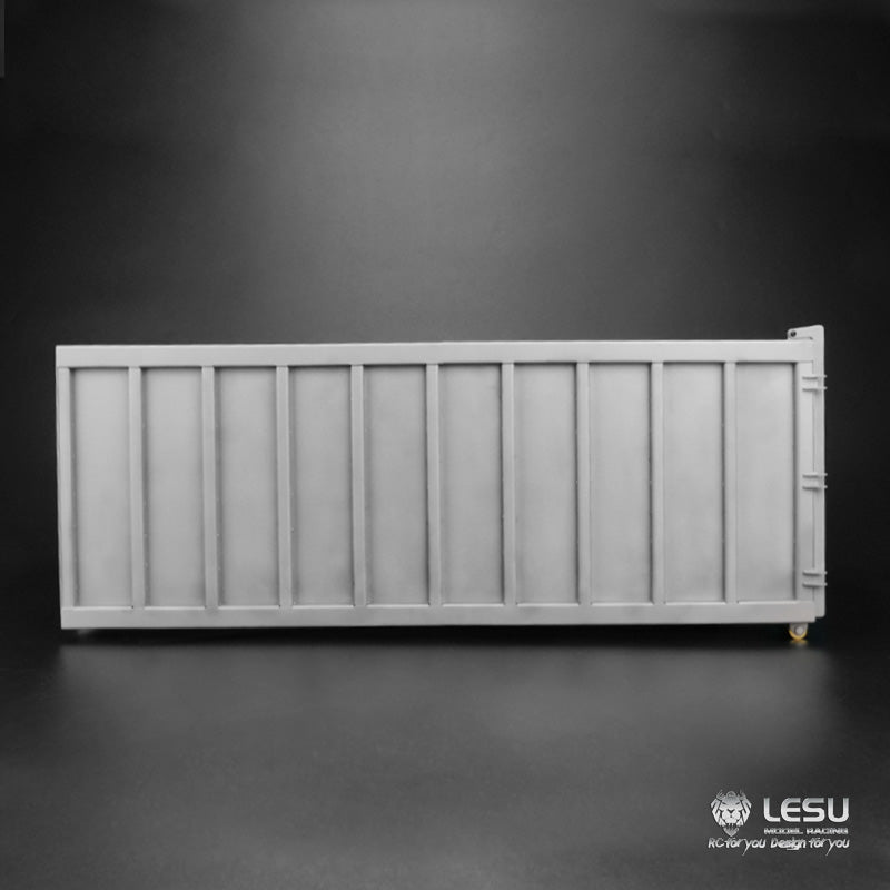 LESU 1/14 Truck Metal Toy Fully Unloaded Hydraulic Roll-off Truck Cargo Box Set LS20160901-H