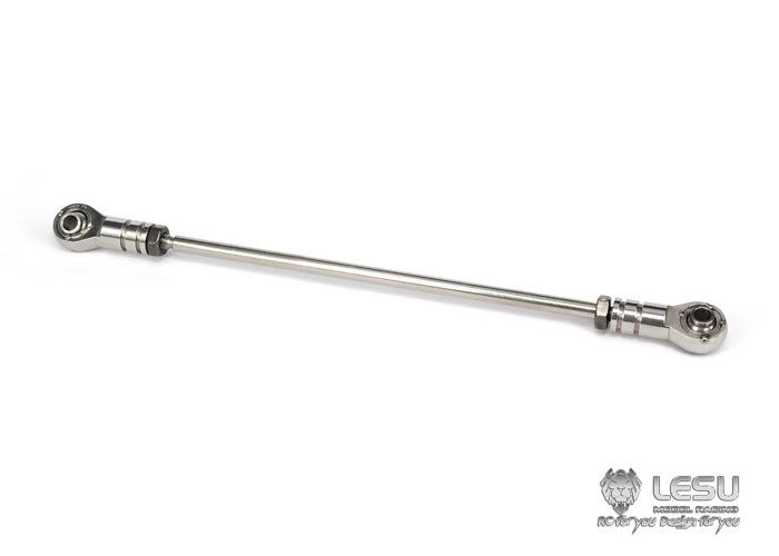 LESU 1/14 Tamiya tractor truck dump truck axle DIY modified front axle steering tie rod accessories