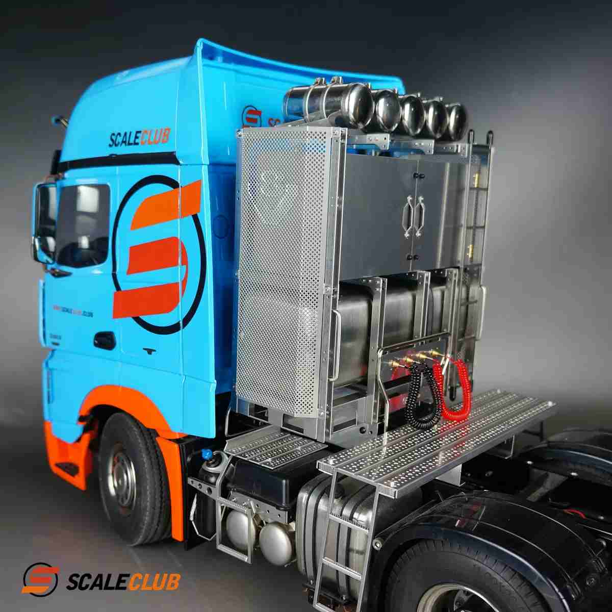 scaleclub Tamiya 1:14 heavy tractor tractor Scania equipment rack general MAN
