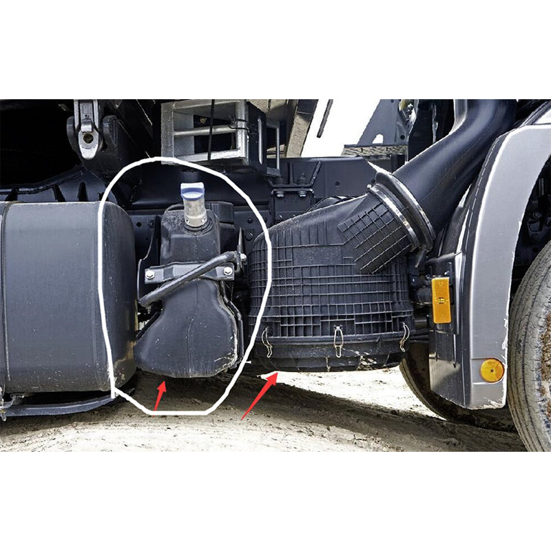 LESU G-6162 1/14 Truck Model Toy Metal Urea Tank Accessories Universal Tamiya Tractor 3363 3348 Mud Truck Model or DIY