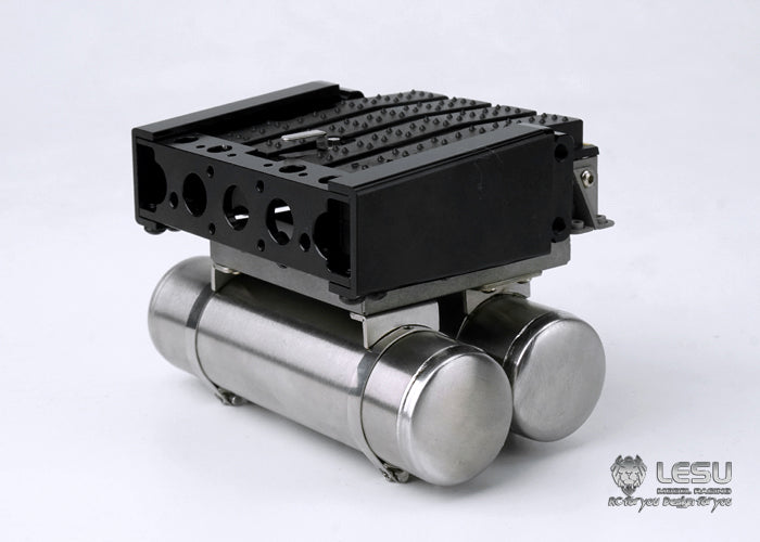 1/14 truck toy battery box gas tank tail beam light stand set L-1027 Tamiya tractor universal DIY modification