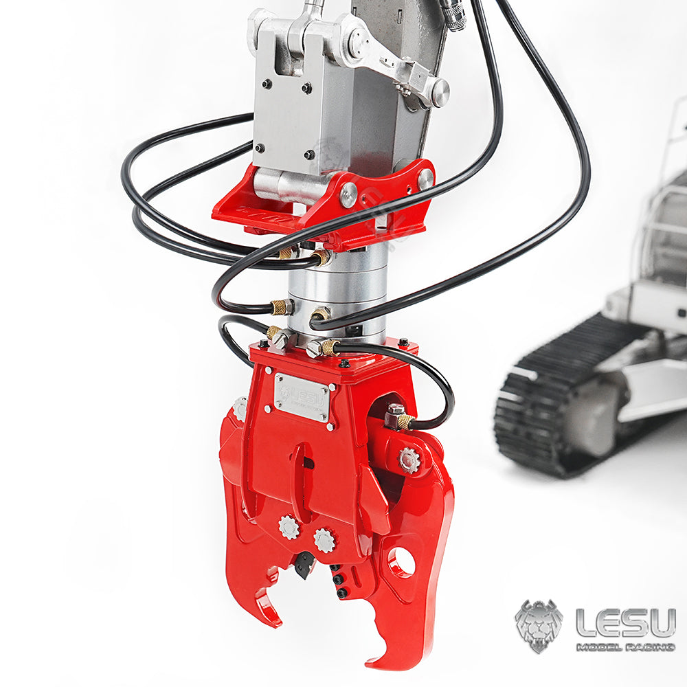 LESU 1/14 hydraulic remote control excavator model toy exclusive 270° rotating hydraulic cylinder hydraulic shears AT-C0052