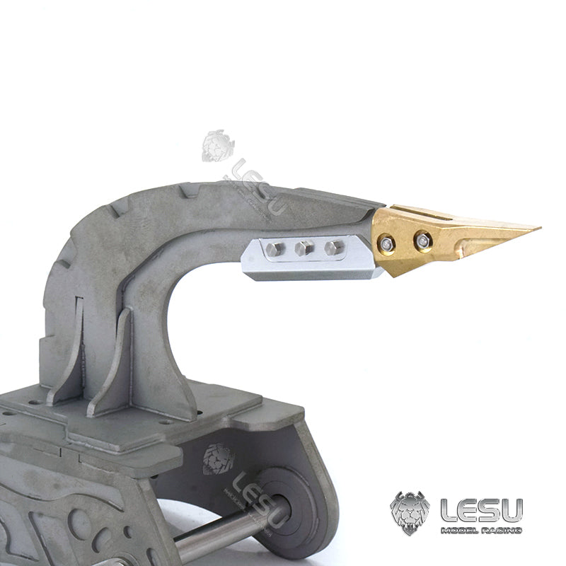LESU 1/14 Engineering Hydraulic Excavator CAT 374F Modified Quick Release Curved Blade Ripper Attachment