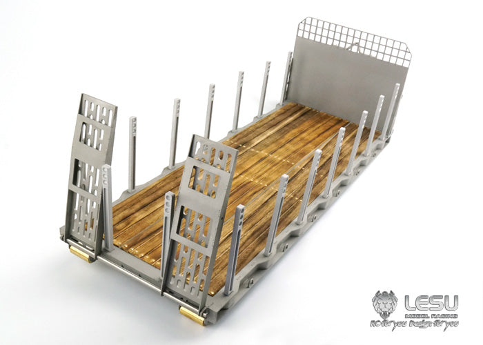LESU 1/14 Tamiya Truck Simulation Truck Model Roll-on/Roll-off Fully Unloaded Hydraulic Drag Plate LS-20160901-G