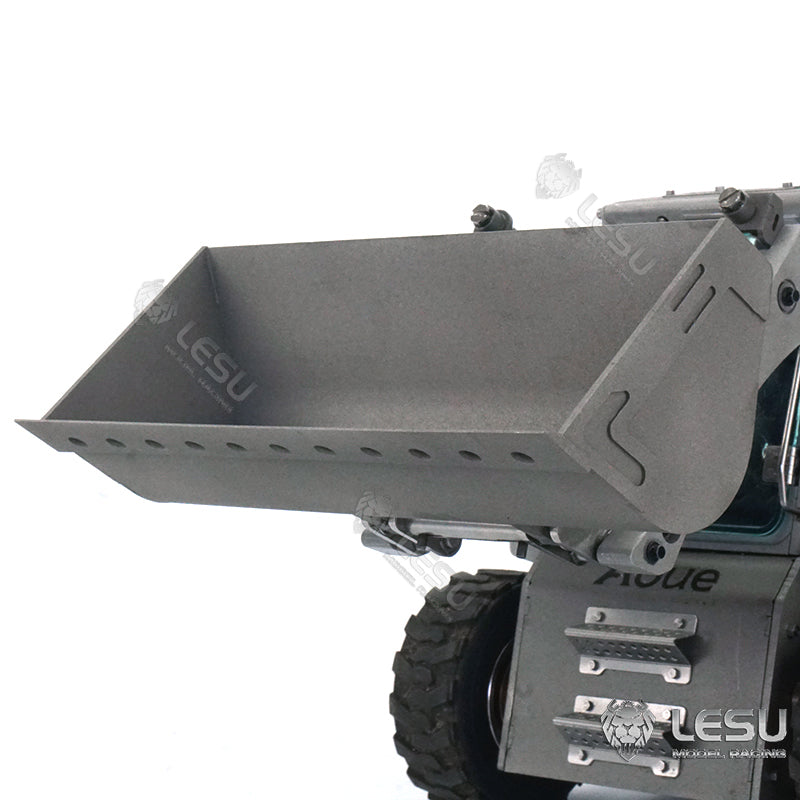 LESU 1/14 Engineering Hydraulic Model Bobcat Loader Upgrade Equipment Bucket