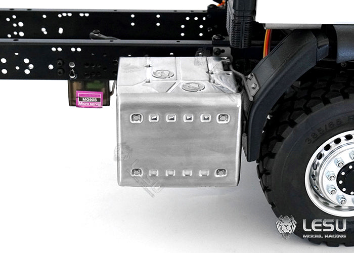 Tamiya 1/14 truck model toy mud head FE/VM metal exhaust tank G-6263 modified LESU