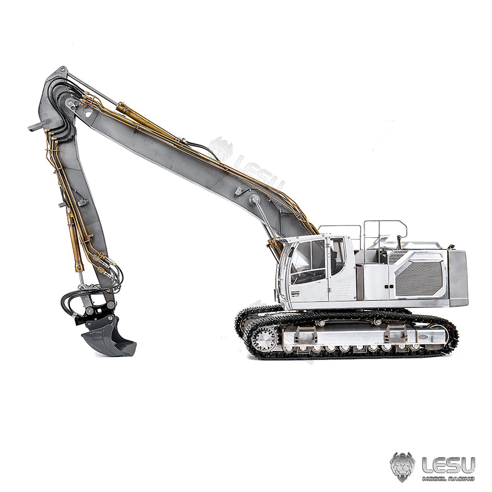 LESU 1/14 Hydraulic Excavator Wide Bucket Toothless Bucket AT-C0069 Sheet Metal Process Simulation Model Accessories