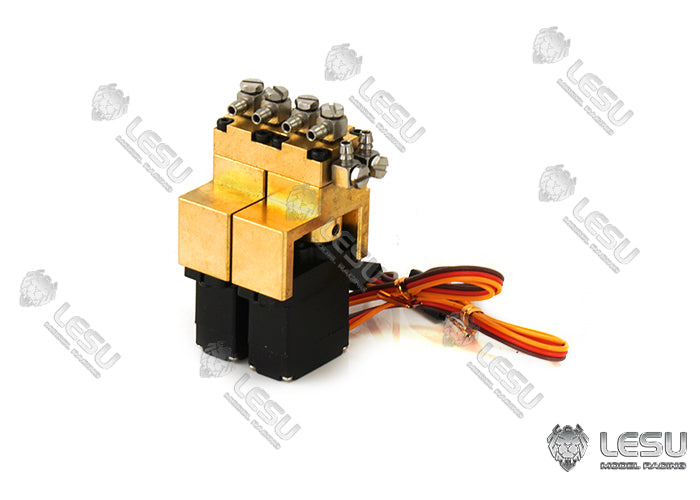 LESU hydraulic model multi-position reversing valve 1-7-way multi-way oil valve upgrade modification accessories or DIY