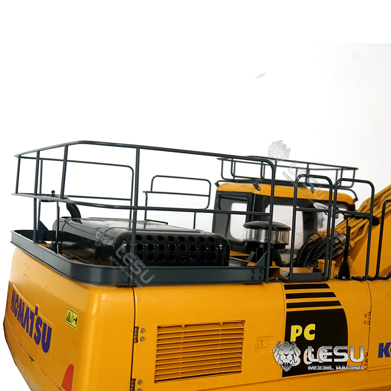 LESU 1/14 PC360 construction excavator cab body metal guardrail