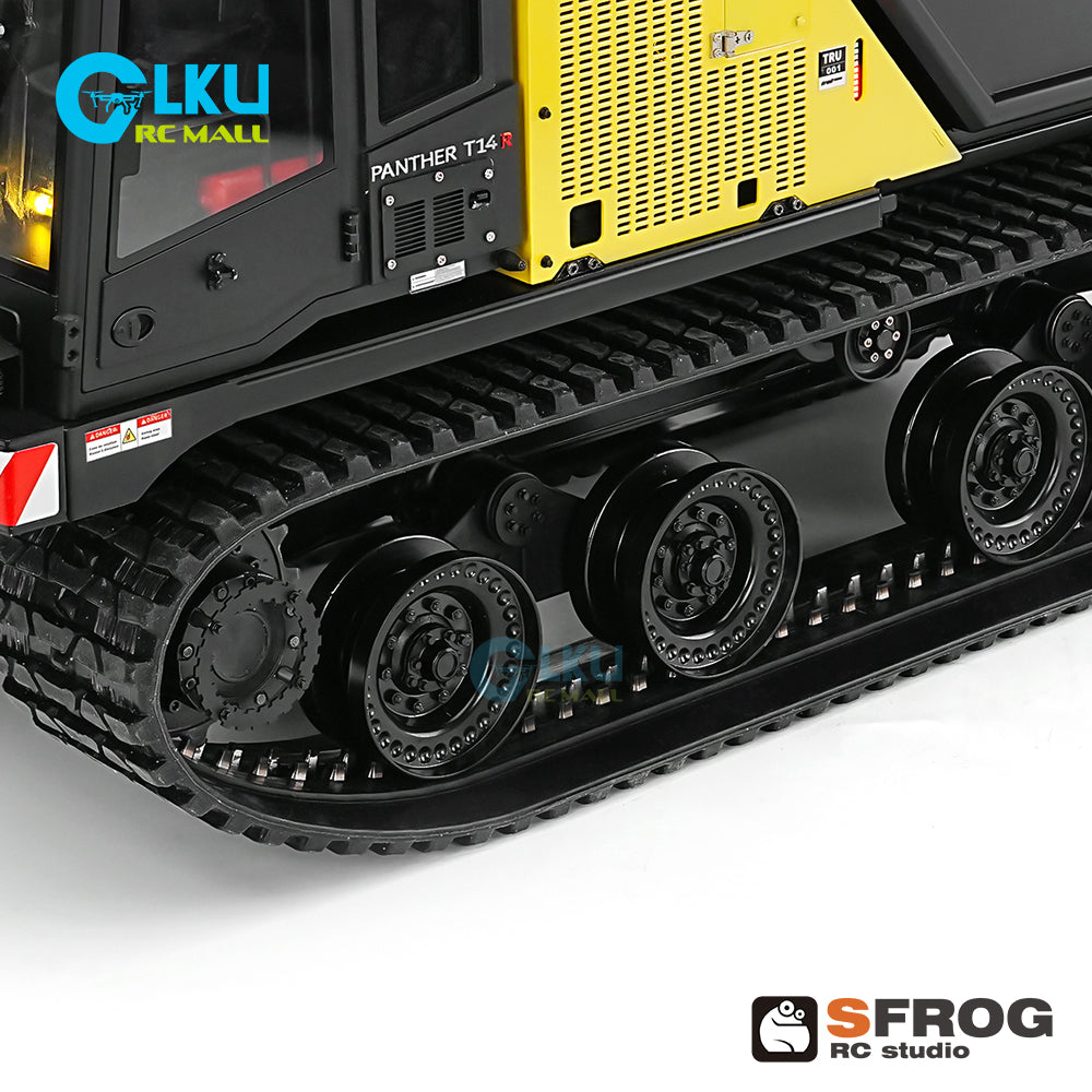 SFROG 1/14 T14 crawler dump truck rubber tracks 1 pair