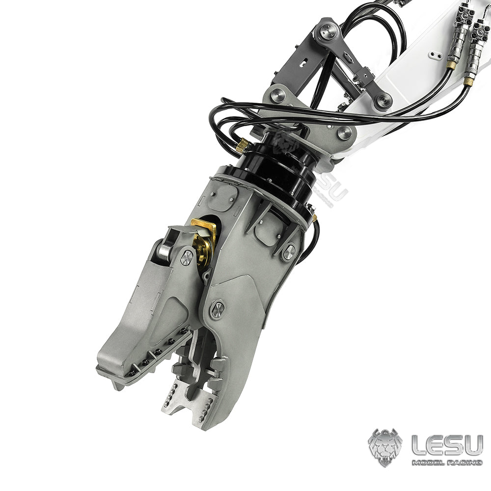 LESU 1/14 simulation hydraulic excavator PC360, wheel excavator, small short tail modified quick change Hydraulic Clamp accessories