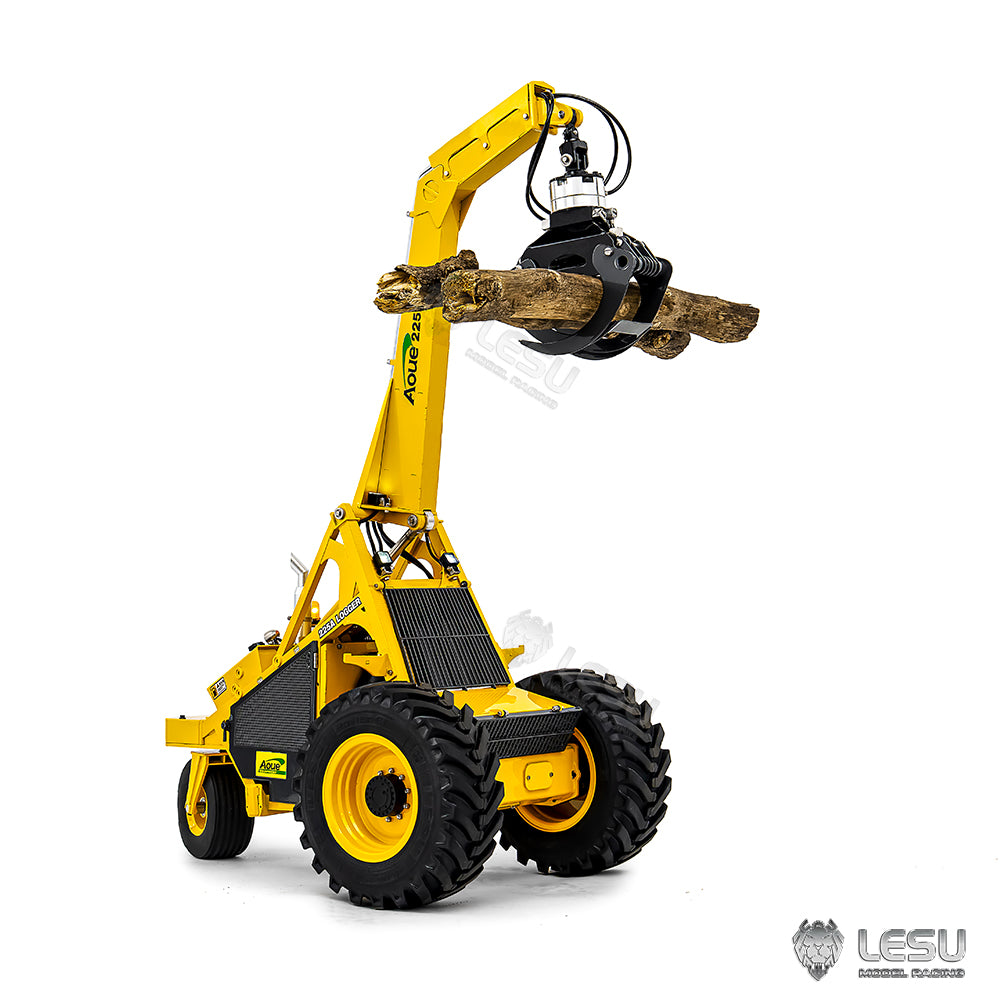 LESU 1/14 Aoue hydraulic model 225A crank boom RD-A0019 4-way valve rear single wheel steering
