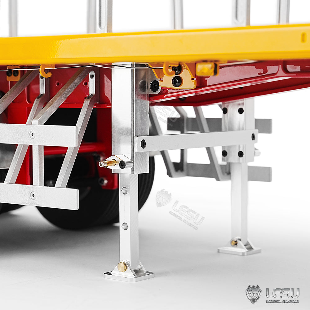 1/14 truck semi-trailer model Tamiya 20 feet 40 feet trailer trailer LESU