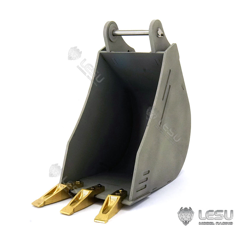 LESU 1/14 Engineering Hydraulic Excavator CAT 374F Modified Quick Release Narrow Bucket Attachment
