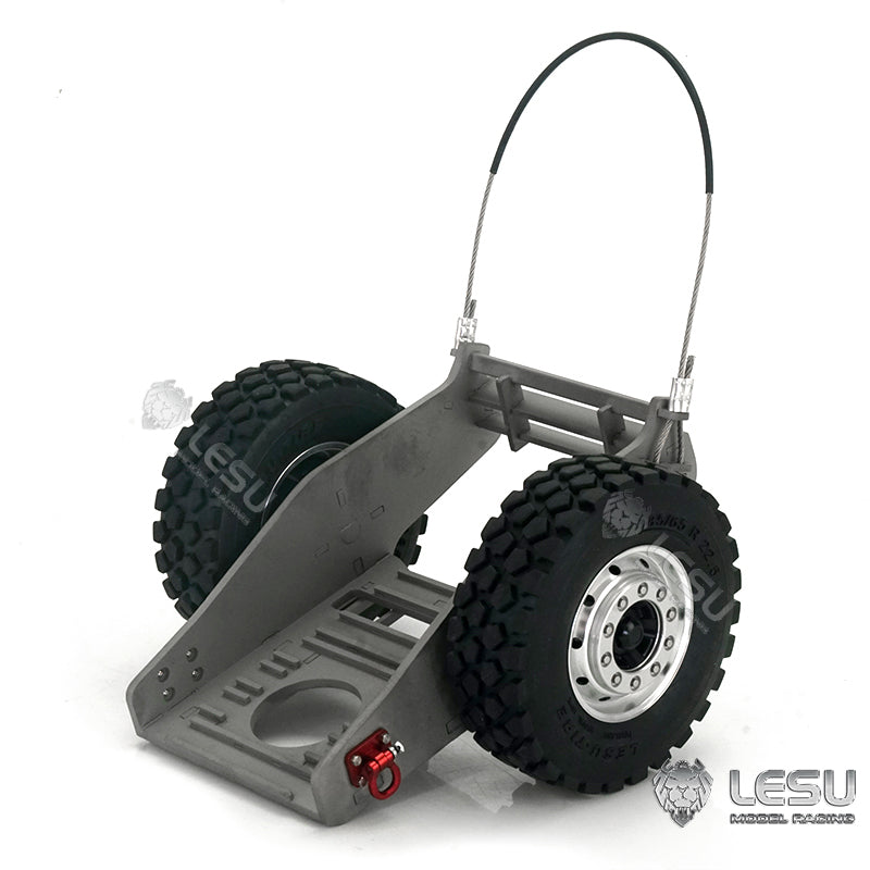 LESU 1/14 PC360 excavator quick-release replacement tractor grinding disc fixed excavator crawler trailer modification accessories