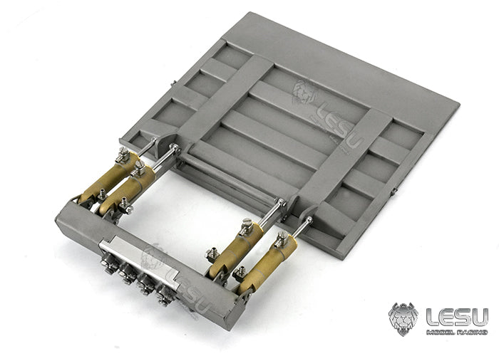 LESU 1/14 Tamiya Truck Toy Model Container DIY Modified Hydraulic Metal Tail Plate Two-way Reversing Valve LS-20161103
