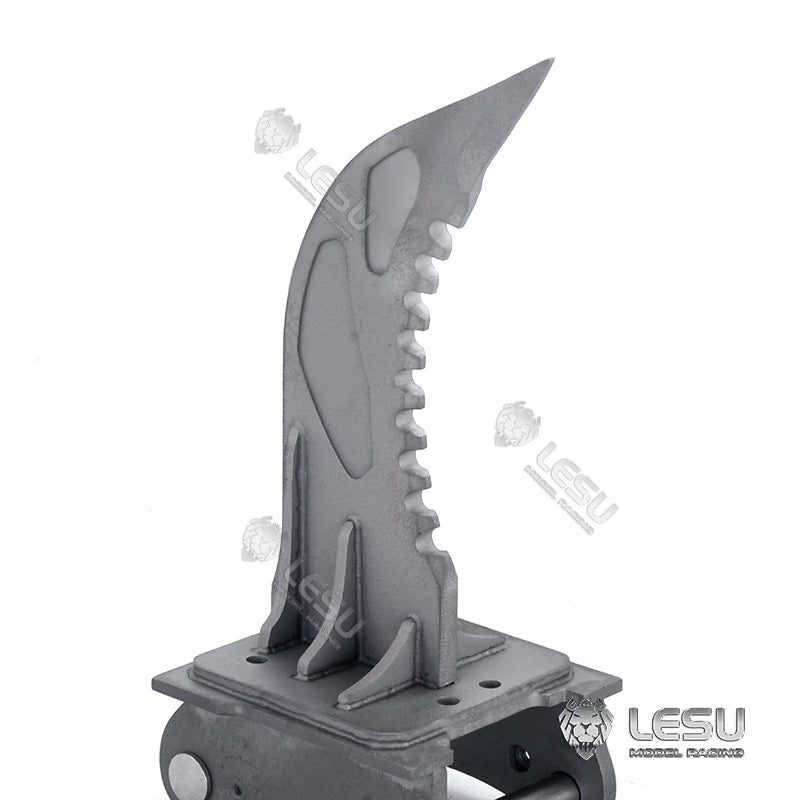 LESU 1/14 simulation hydraulic excavator PC360, wheel excavator, small short tail modified quick release straight blade ripper accessories