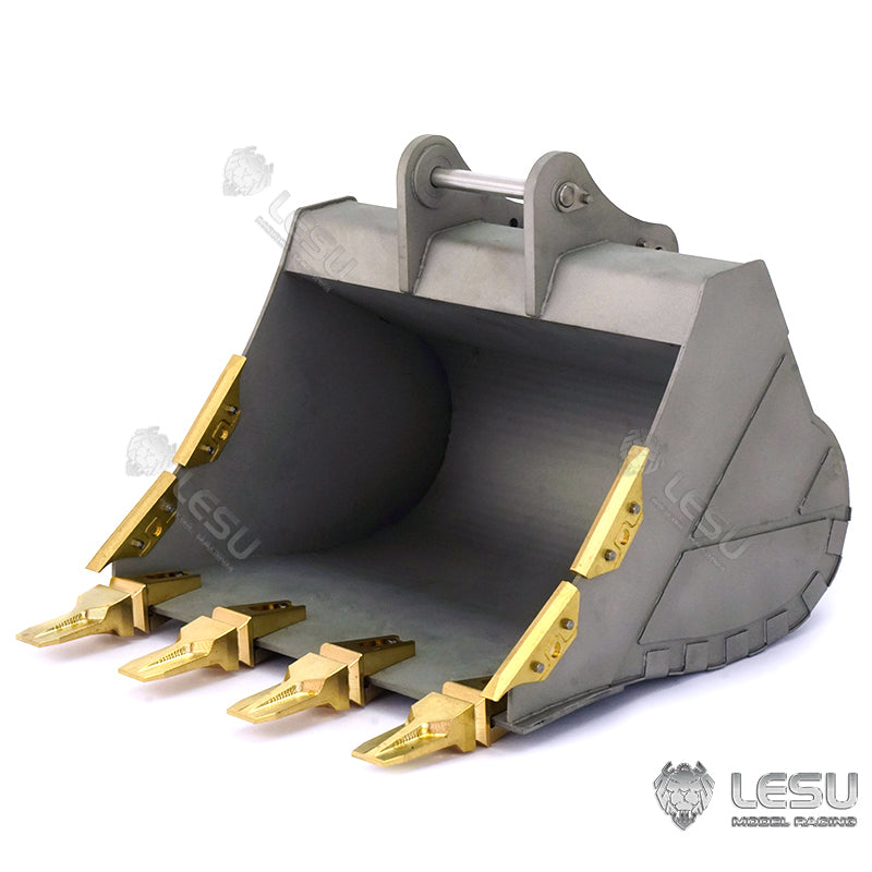 LESU 1/14 Excavator C374F original bucket DIY modified quick disassembly metal bucket