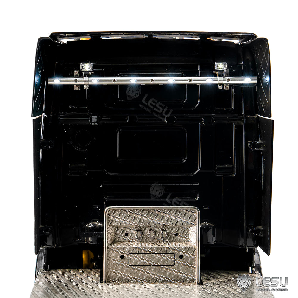 LESU 1/14 Truck LED Spotlight High Top Metal Dome Light S-1321 Tamiya Tractor R470 R620 Model Modification
