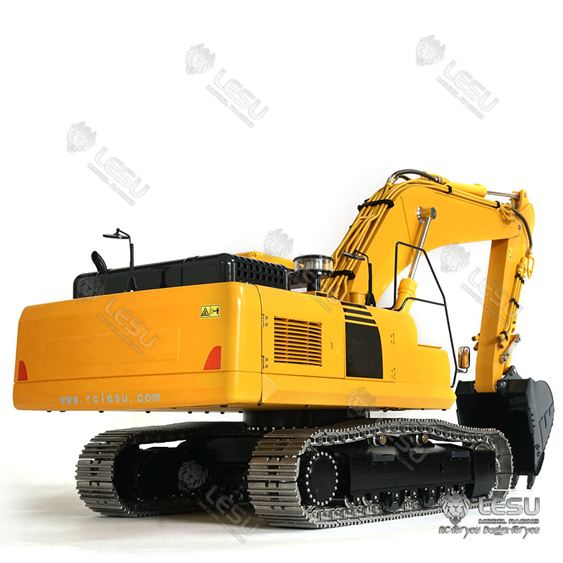 LESU 1/14 RC Model PC360 Hydraulic Crawler Excavator 7-way Valve