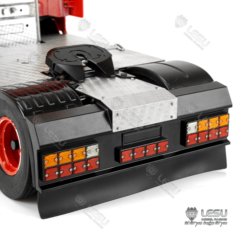 1/14 LESU airbag tail beam truck model toy tail beam tail light set R620 R470 model