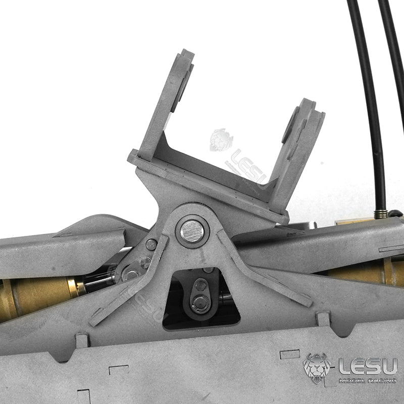 LESU 1/14 Engineering Machinery Model Excavator ET35 Modified Quick Release Tool Hydraulic Tilt Bucket Attachment