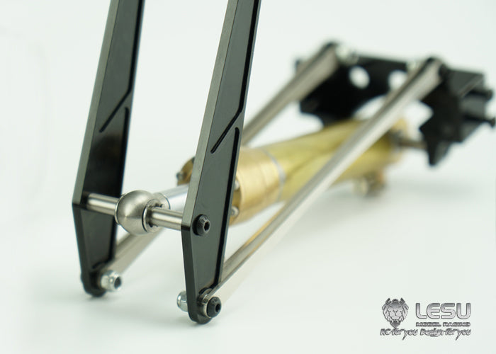 LESU Y-1506-B 1/14 dump truck model aircraft top F frame hydraulic system universal Tamiya mud head 3348 lifting accessories