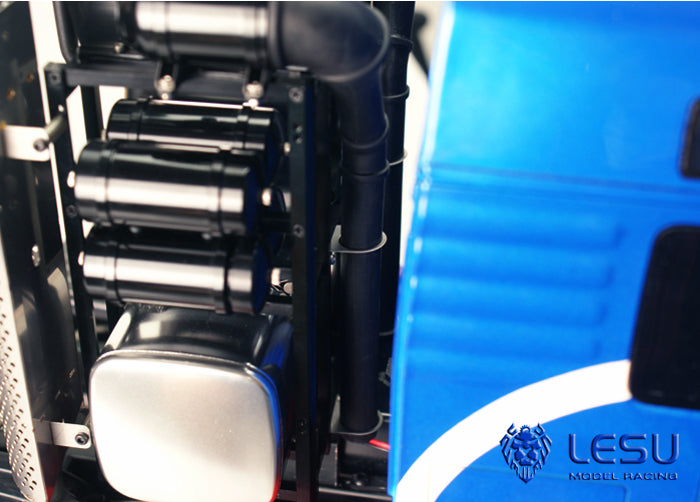 LESU 1/14 Tamiya heavy tractor truck model toy simulation equipment rack G-6169