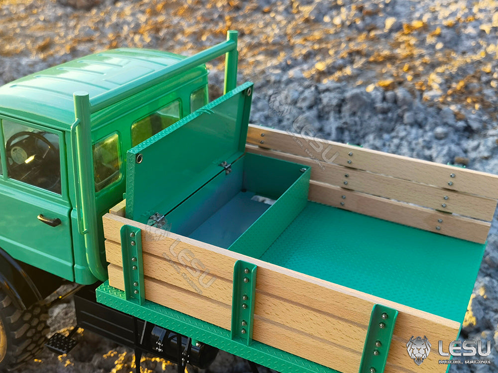 1/10 1/14 Truck Model Toy Modification Accessories Tool Box Battery Box Tamiya um406 LESU