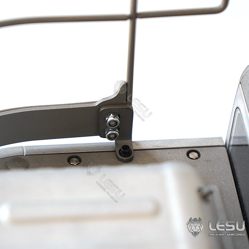 LESU 1/14 engineering excavator model toy short tail ET26 cab metal guardrail DIY modification parts
