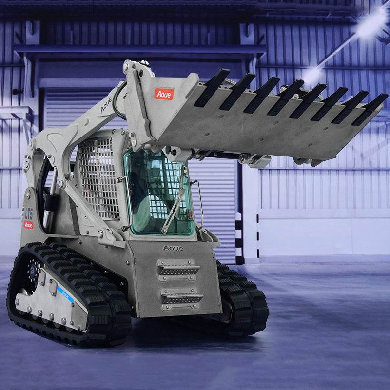 LESU 1/14 Simulation Model Engineering Crawler Bobcat Skid Steer Loader Rubber Track Strip