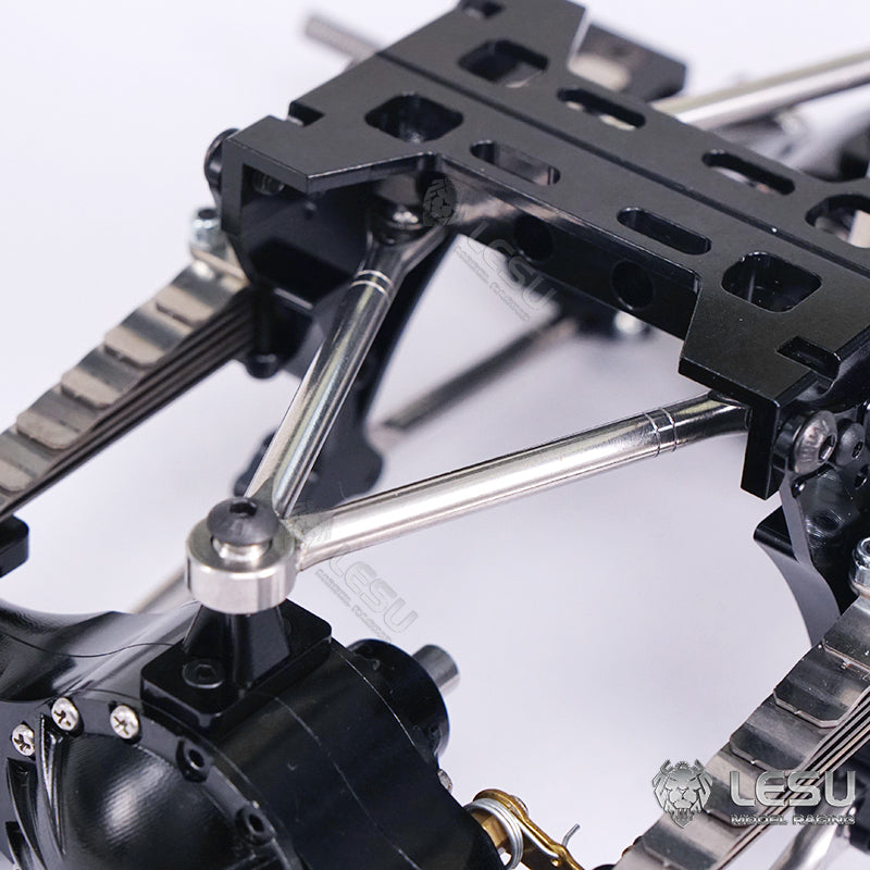 1/14 Truck rear suspension assembly X-8002 Tamiya tractor original hole RC modified mud truck model LESU