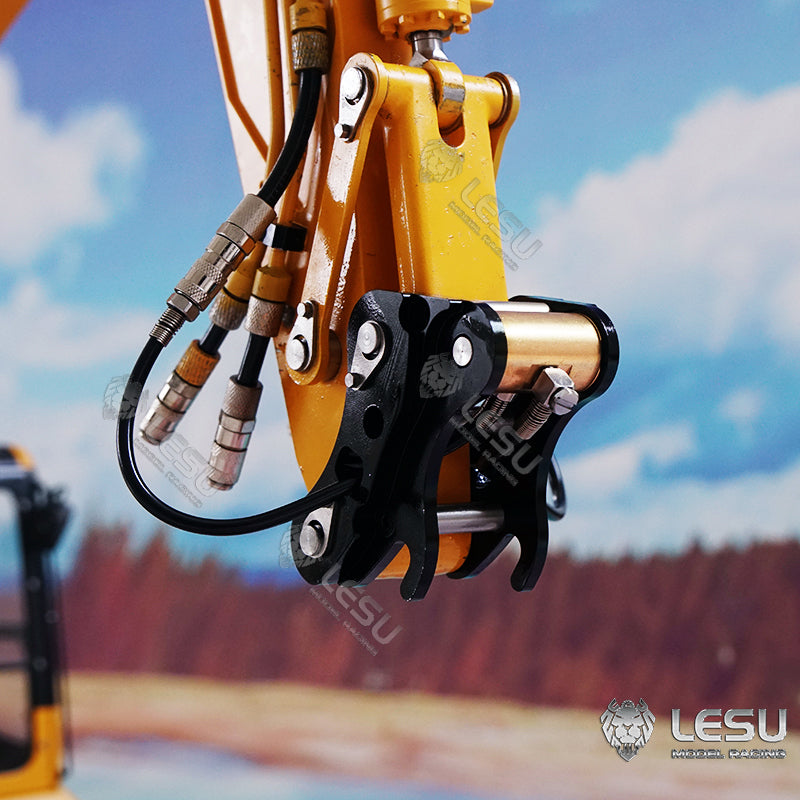 LESU 1/14 excavator model PC360, wheel excavator, short tail quick release