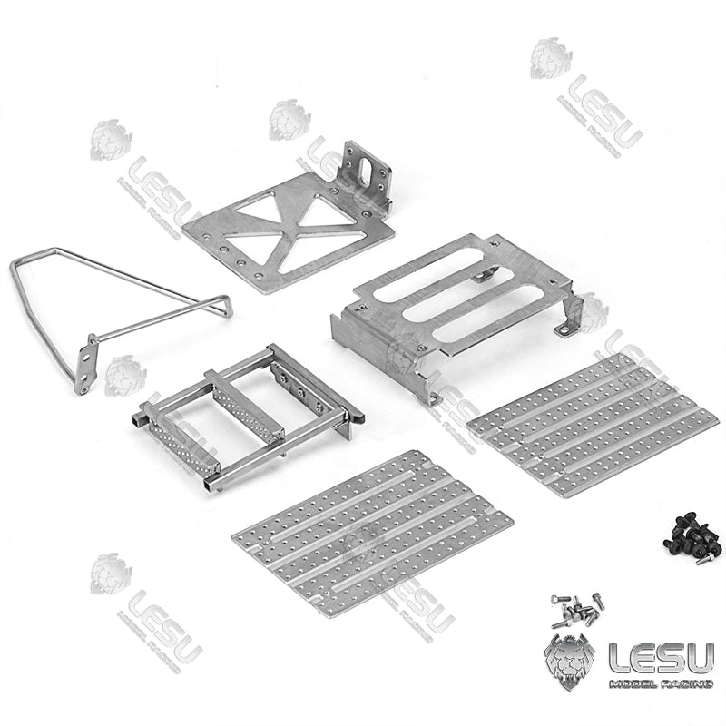 1/14 truck Tamiya Oka tractor universal metal pedal G-6212 decoration DIY modified model LESU