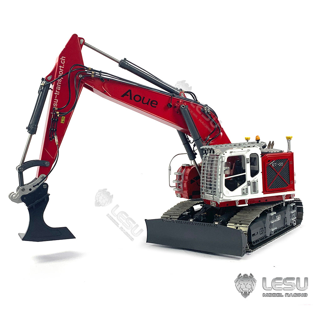 LESU 1/14 Engineering Machinery Model Excavator ET35 Modified Quick Release Tool Compactor Accessories