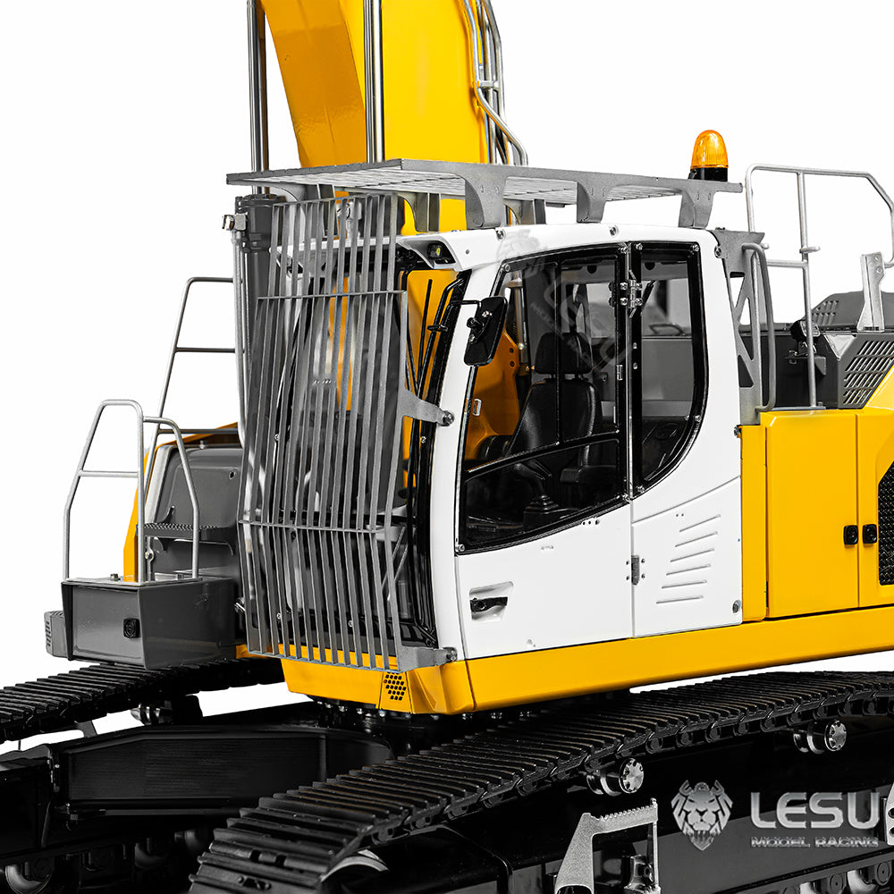LESU 1/14 Engineering Remote Control Hydraulic Model Toy CNC Excavator 7-way Reversing Valve Aoue-LR945