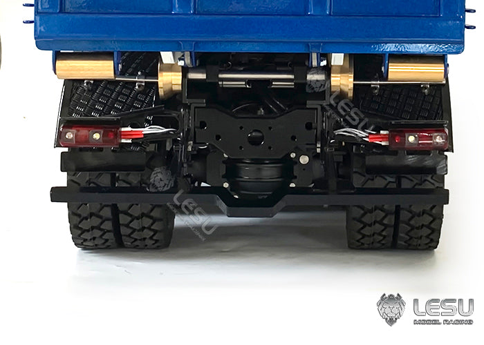 LESU 1/14 Roll-on/Roll-off Truck Crane Full Unloading Benz 3363 Truck Remote Control Model RTR Metal Toy