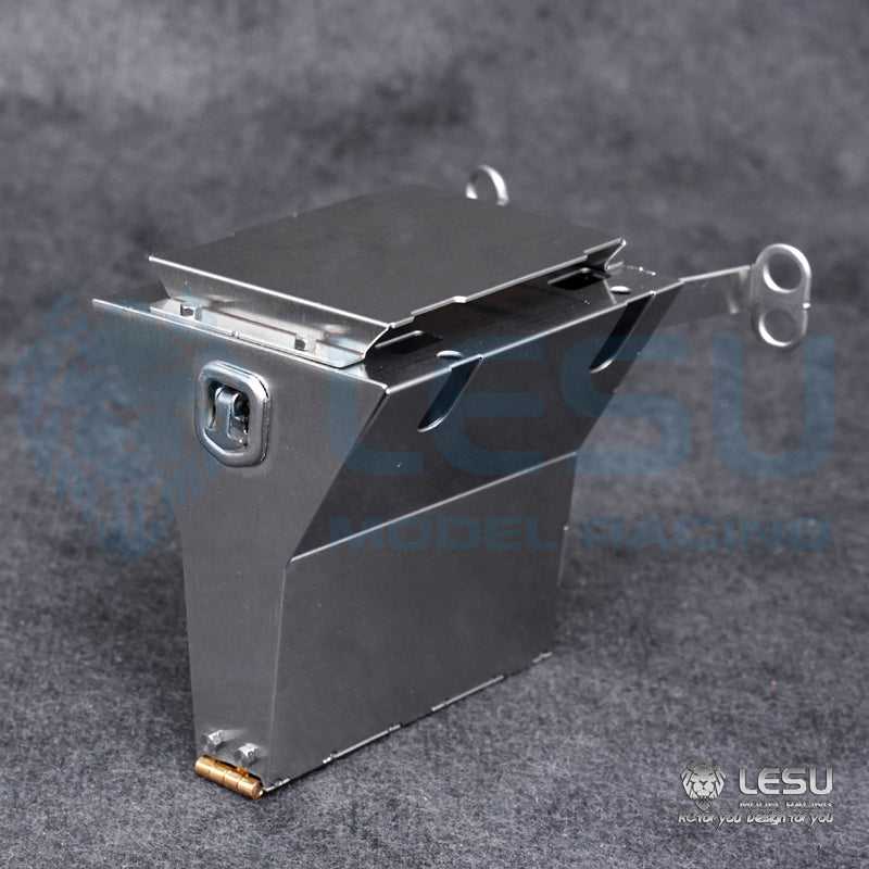 1/14 Truck Model Toy Fender Tool Box Openable G-6235 Universal Tamiya Accessories LESU