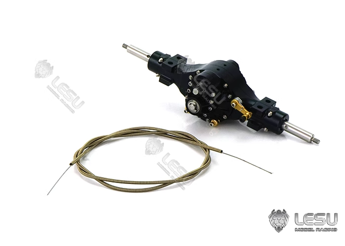 1/16 truck tractor DIY German bruder axle upgrade 8X8 flange axle set differential lock LESU model