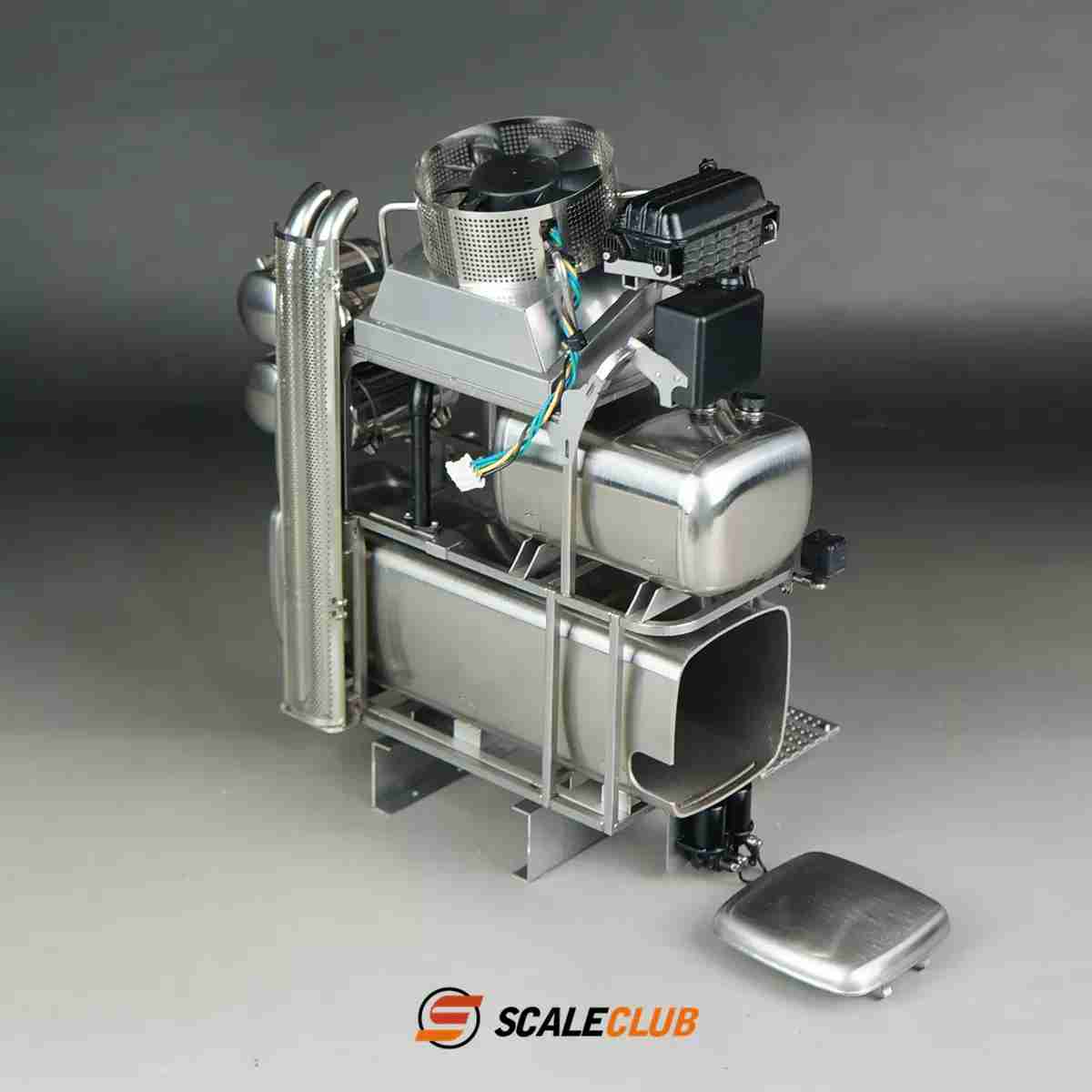 Scaleclub 1/14 Tamiya MAN Truck Heavy Duty Tractor Truck 8x8 Simulation Equipment Rack